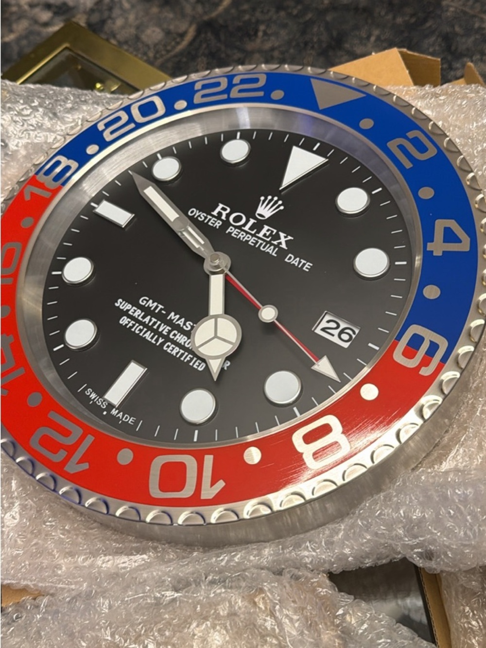 RLX Pepsi wall clock